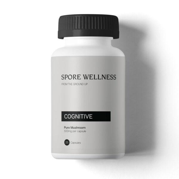 Spore Wellness - Microdose Capsules - Cognitive - 25 Capsules (500mg per cap) | Strongest Shroom Strain Canada
