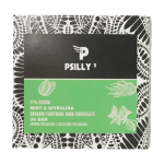 Psilly - Dark Chocolate Bar - Mint & Spirulina | Strongest Shroom Strain Canada