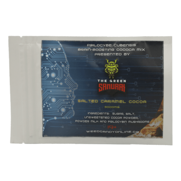 The Green Samurai - Salted Caramel Cocoa - 1g or 3g | Strongest Shroom Strain Canada