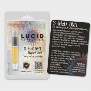 Lucid Supply Co. - 5-MeO DMT Vaporizer - 150mg/0.5mL cartridge | Strongest Shroom Strain Canada