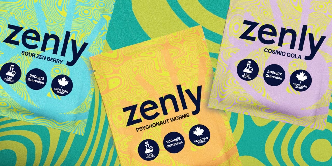 Zenly - LSD Gel Tabs - 600ug (100ug per tab) | Strongest Shroom Strain Canada